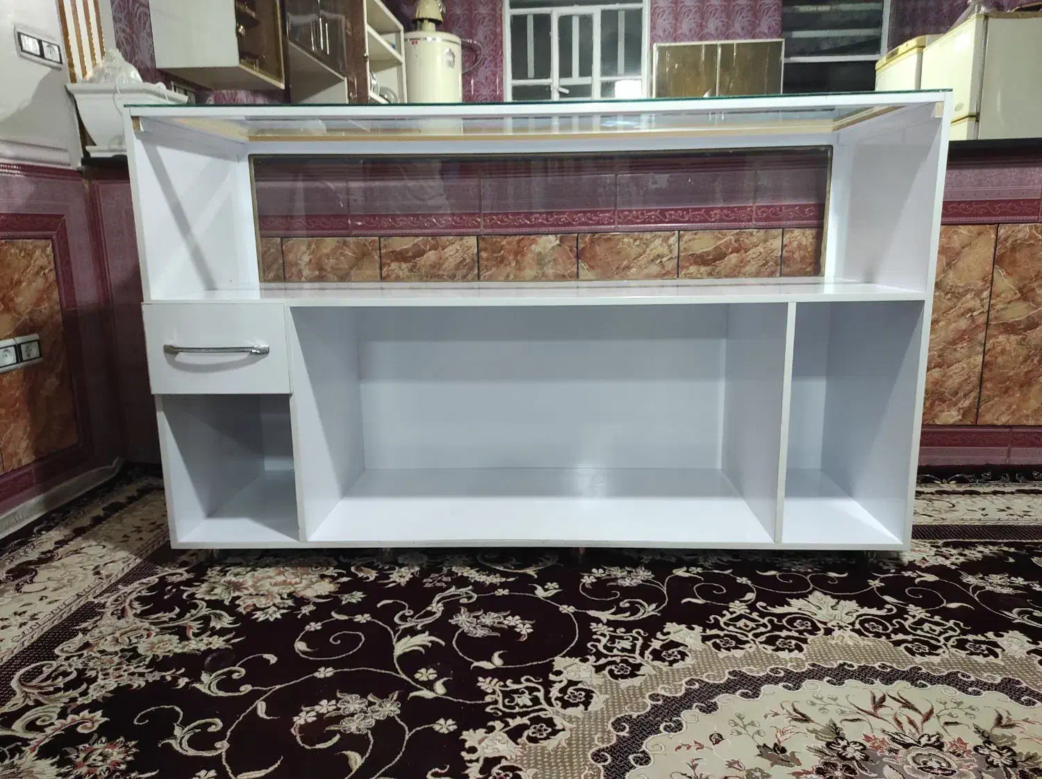 میز و قفسه|بوفه، ویترین، کنسول|یاسوج, |دیوار