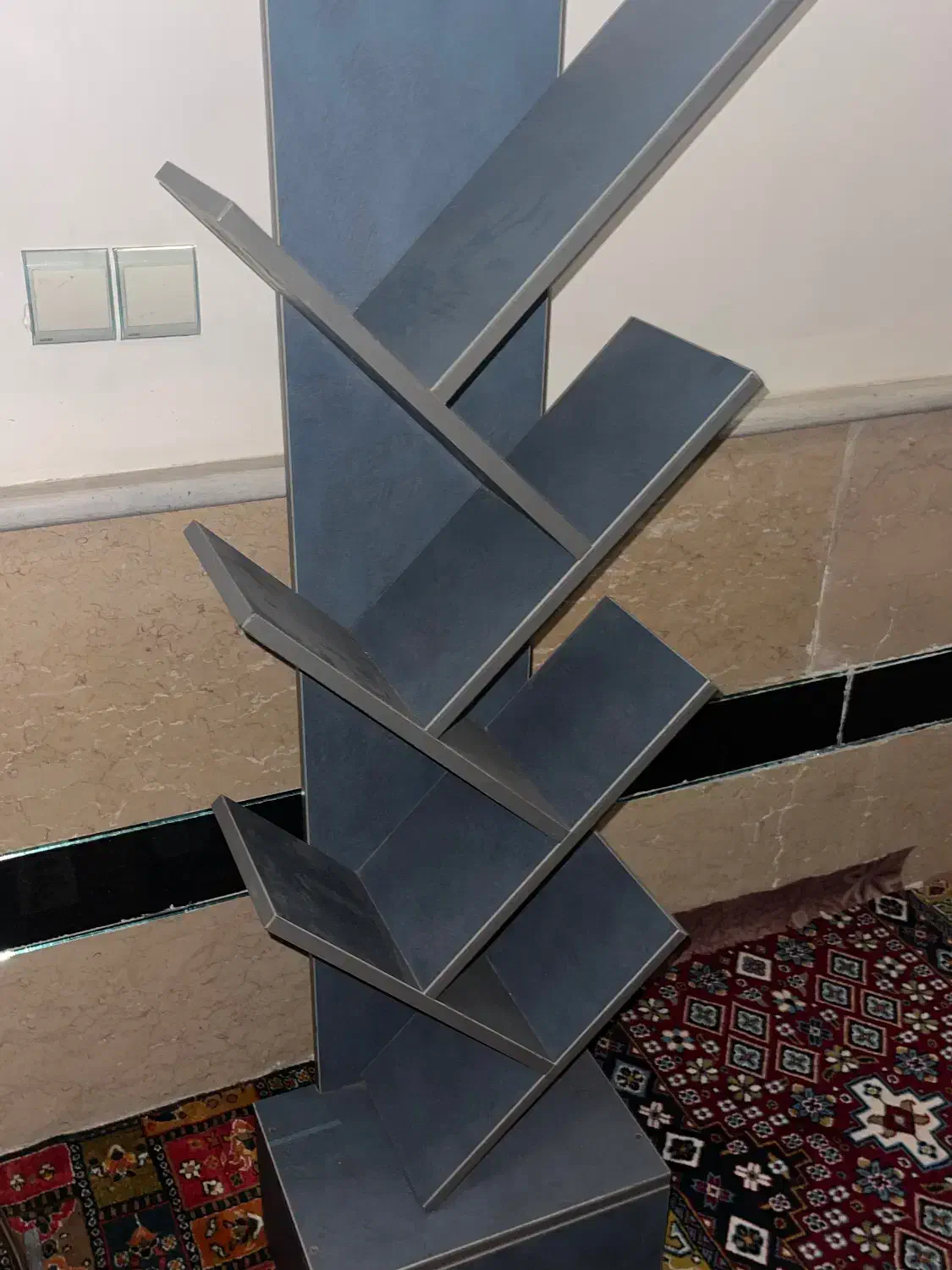 کتابخونه|کتابخانه، شلف، قفسه‌های دیواری|زنجان, |دیوار