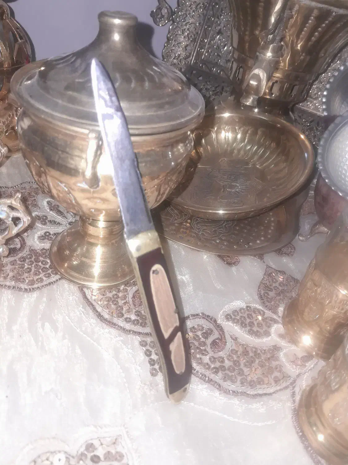 چاقو|کلکسیون اشیاء عتیقه|گلپایگان, |دیوار