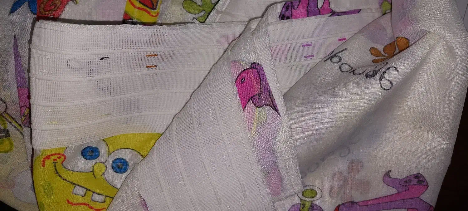 پرده حریر کاملا نو|پرده، رانر، رومیزی|اهواز, کیان اباد|دیوار