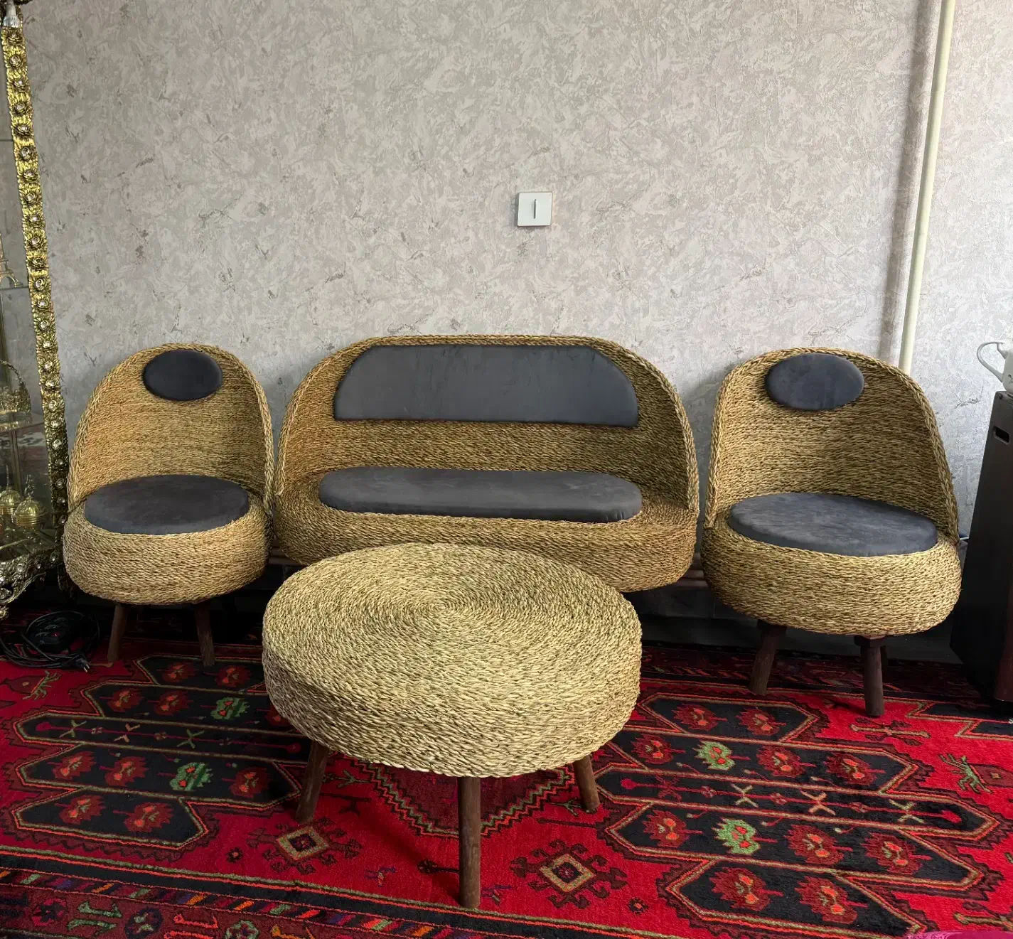 صندلی میزحصیری|صندلی و نیمکت|تبریز, |دیوار