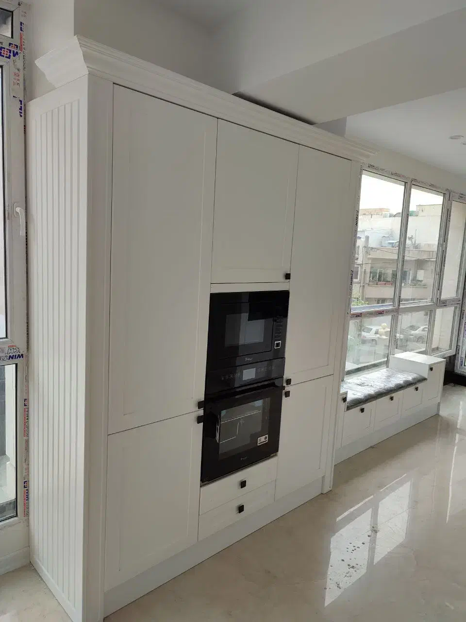 طراحی و ساخت انواع کابینت سفارشی|مصالح و تجهیزات ساختمان|خمین, |دیوار