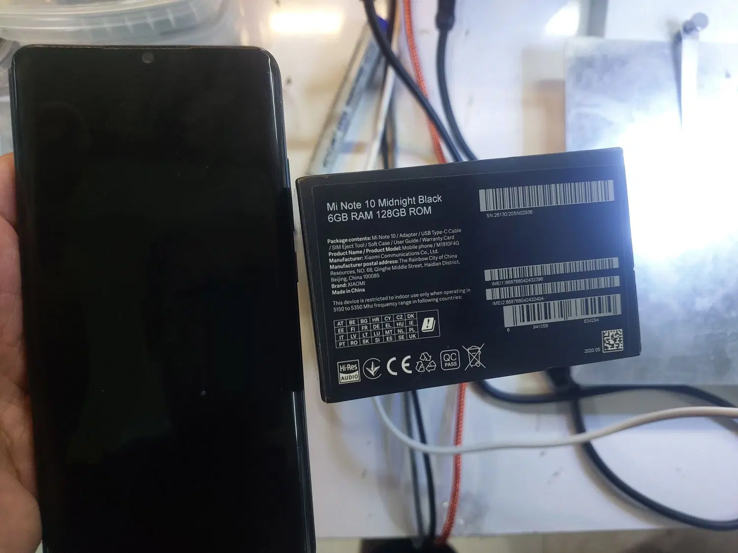 فروش برد سالم شیایومی mi note 10|موبایل|مشهد, فلسطین|دیوار