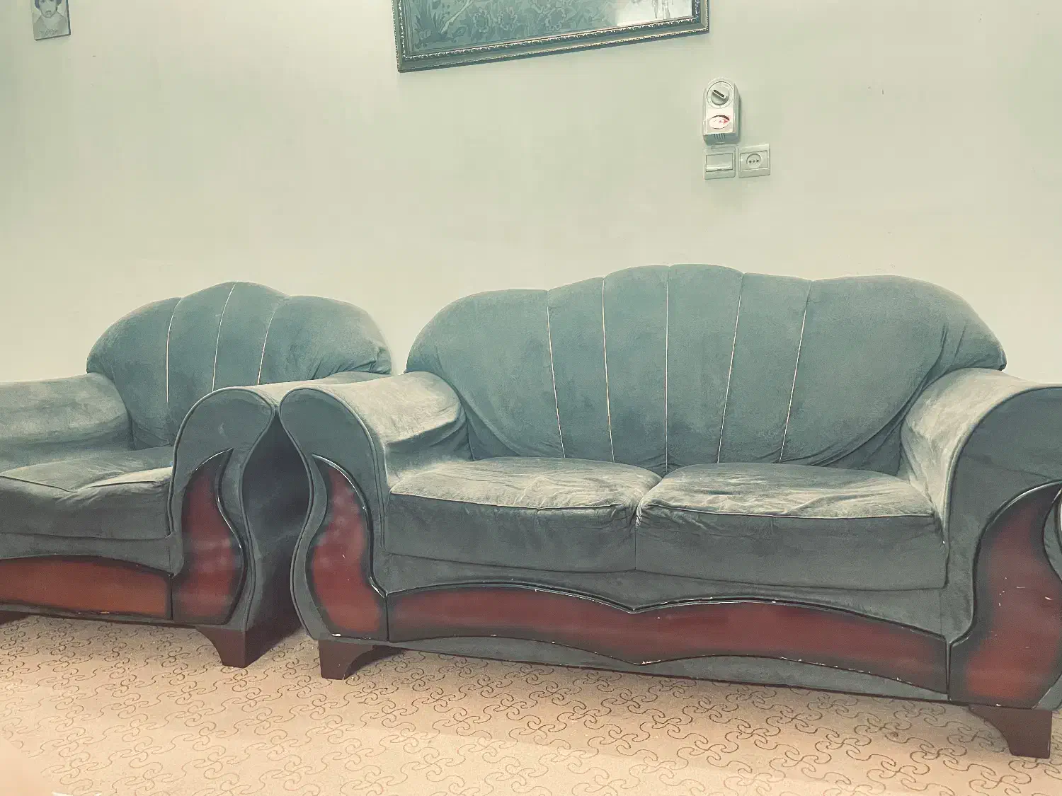 مبل ۷نفره|مبلمان خانگی و میز عسلی|گنبد کاووس, |دیوار