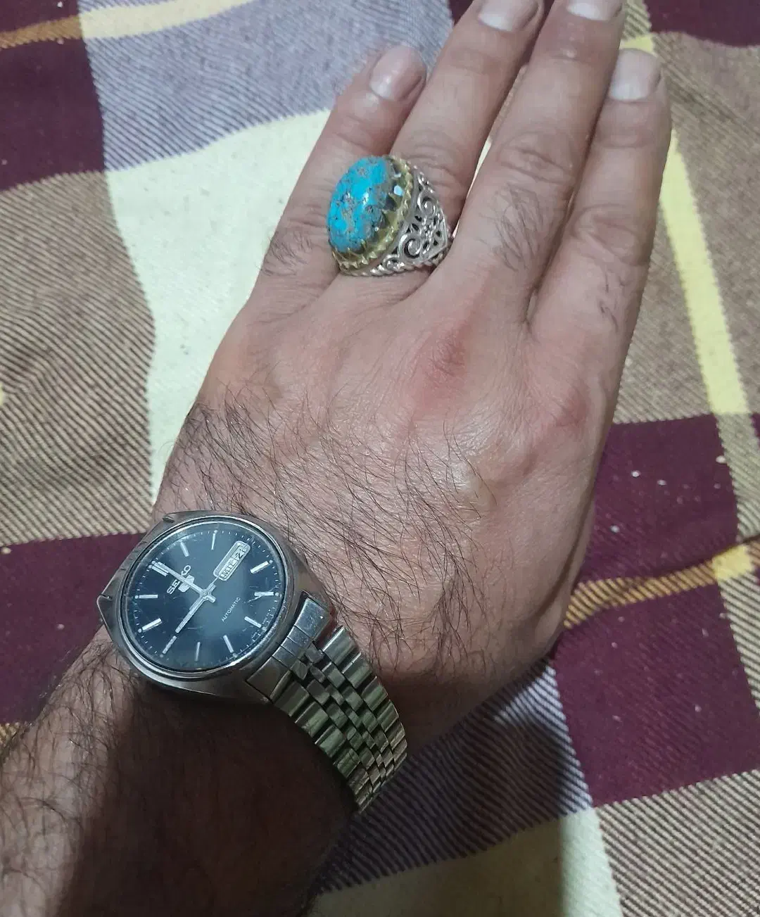 سااعت سیکوو 5 اتومات ژاپن|ساعت|نور, |دیوار