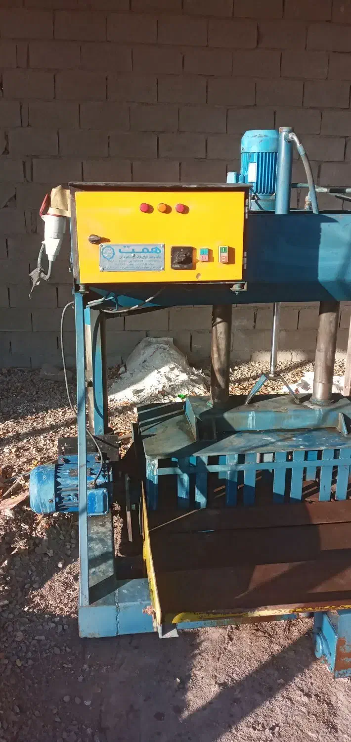 دستگاه بلوک زن اتومات نه قالبه|ماشینآلات صنعتی|بانش, |دیوار