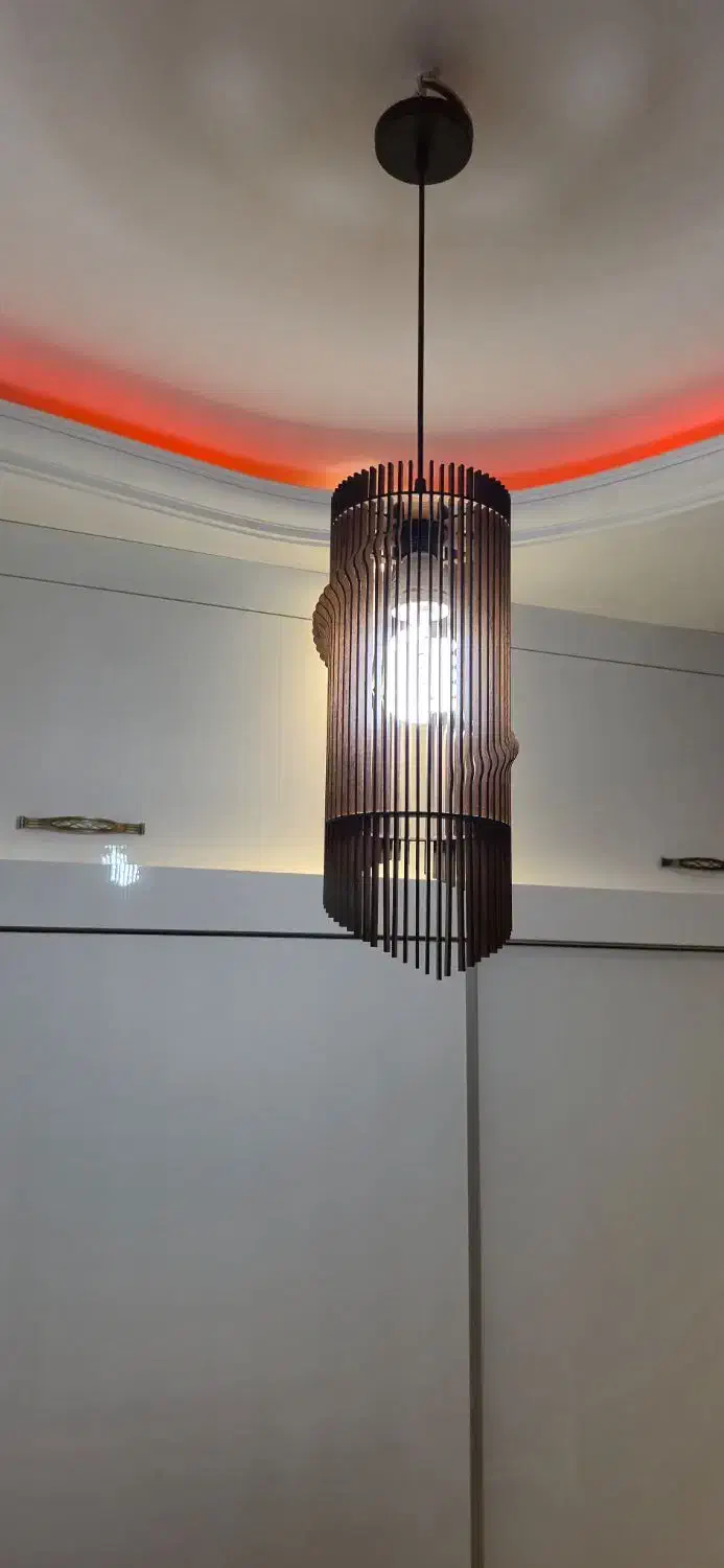 لوستر چوبی|لوستر و چراغ آویز|تبریز, |دیوار