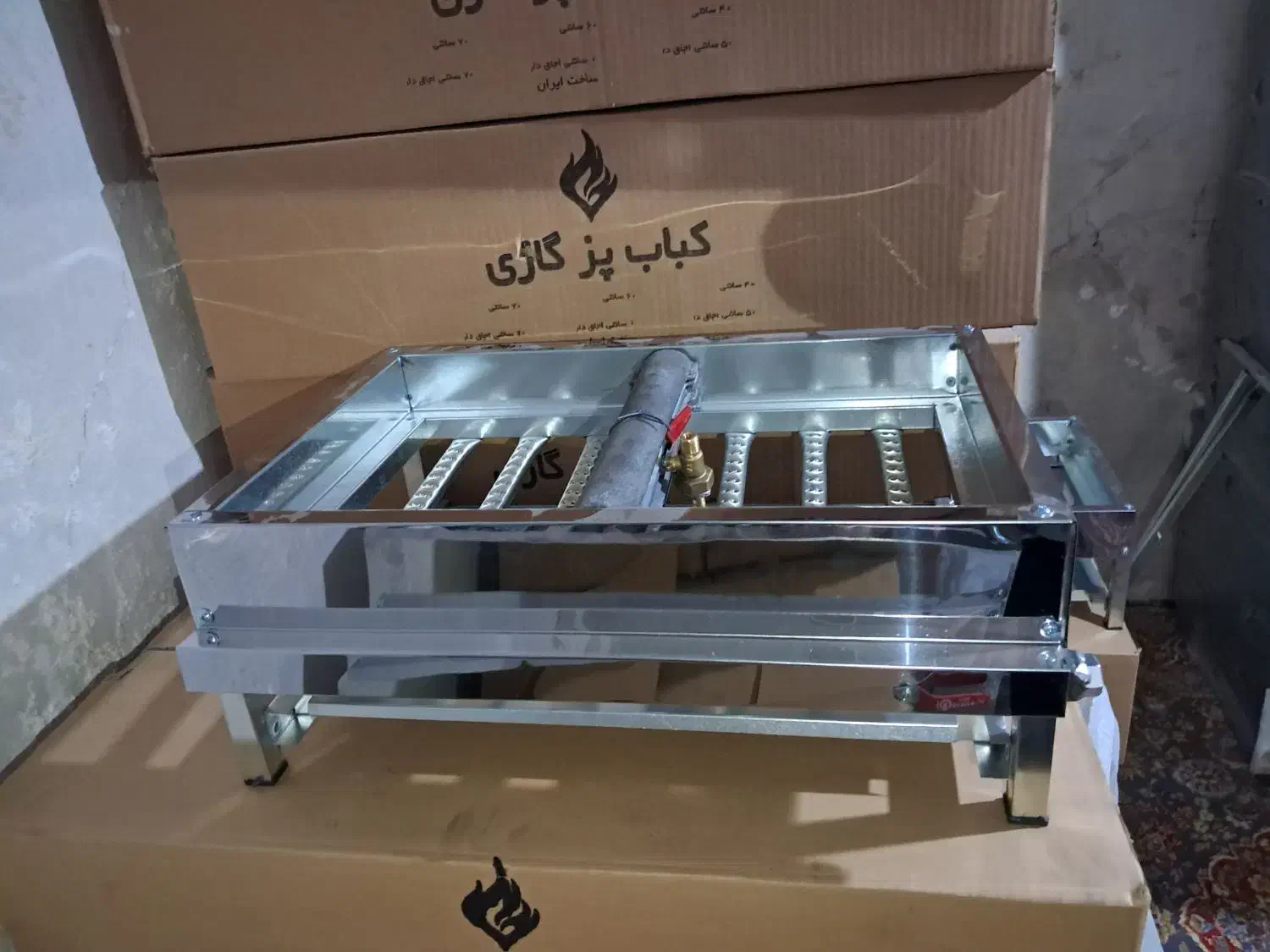 هفت شعله کبابپز هشت شعله کباب پز گازی|اجاق گاز و لوازم برقی پختوپز|اصفهان, رهنان|دیوار