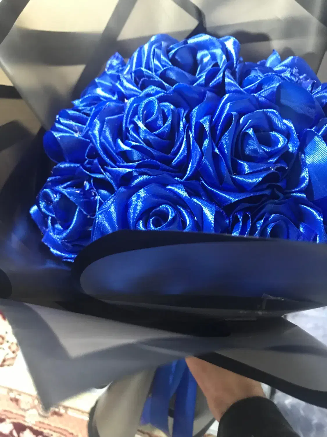 گل روبانی|گل مصنوعی|شاهین دژ, |دیوار