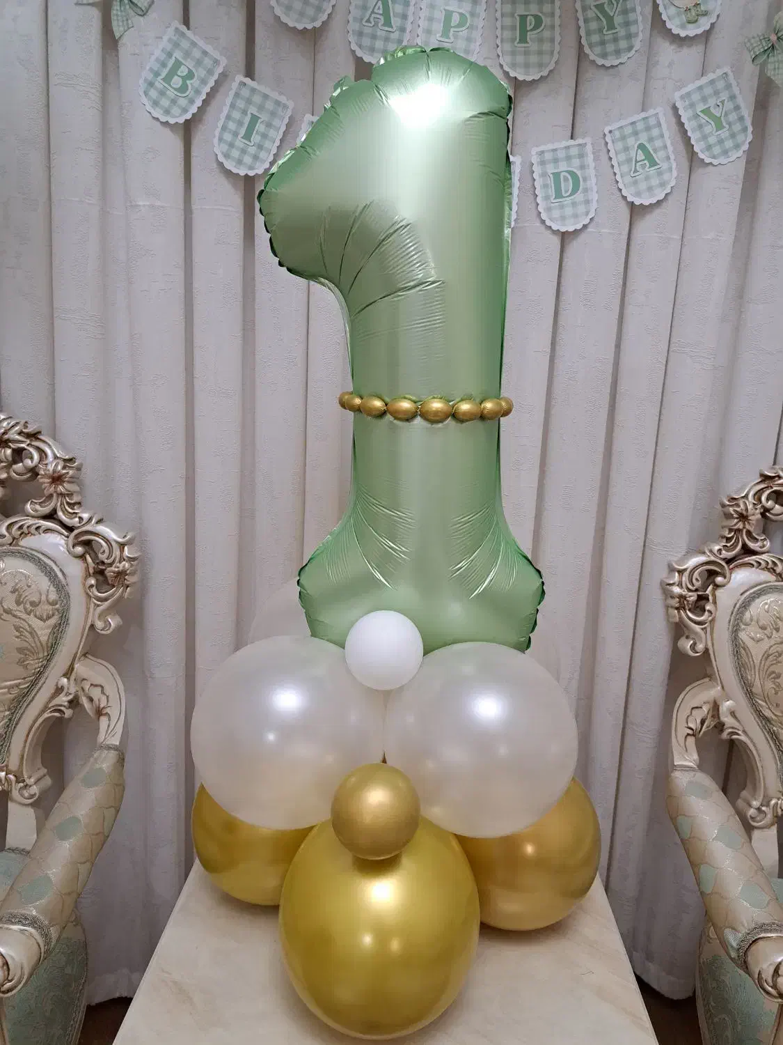 بوکت بادکنک تولد عدد 1|اسباب‌‌بازی|تهران, آزادشهر|دیوار