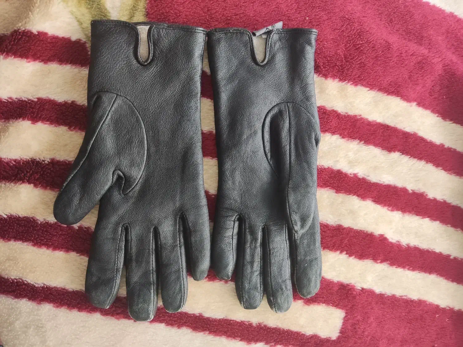 دستکش زنانه چرم اصل دست کش|لباس|تبریز, |دیوار