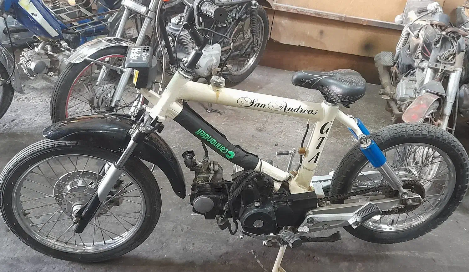 موتور BMX.کافه ریس.کاستوم.بیگ زاده|موتورسیکلت|اردبیل, |دیوار