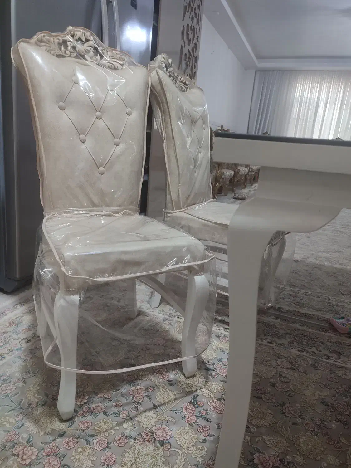 میز غذا خوری 6نفره|میز و صندلی غذاخوری|ابهر, |دیوار