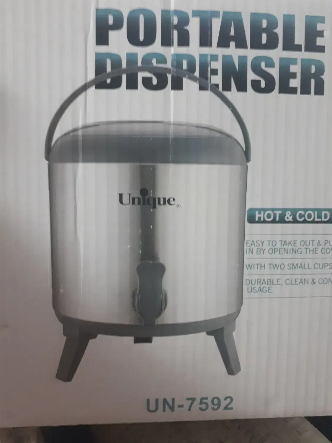 کلمن یونیک جهیزیه|ظروف نگهدارنده، پلاستیکی، یکبارمصرف|بیرجند, |دیوار