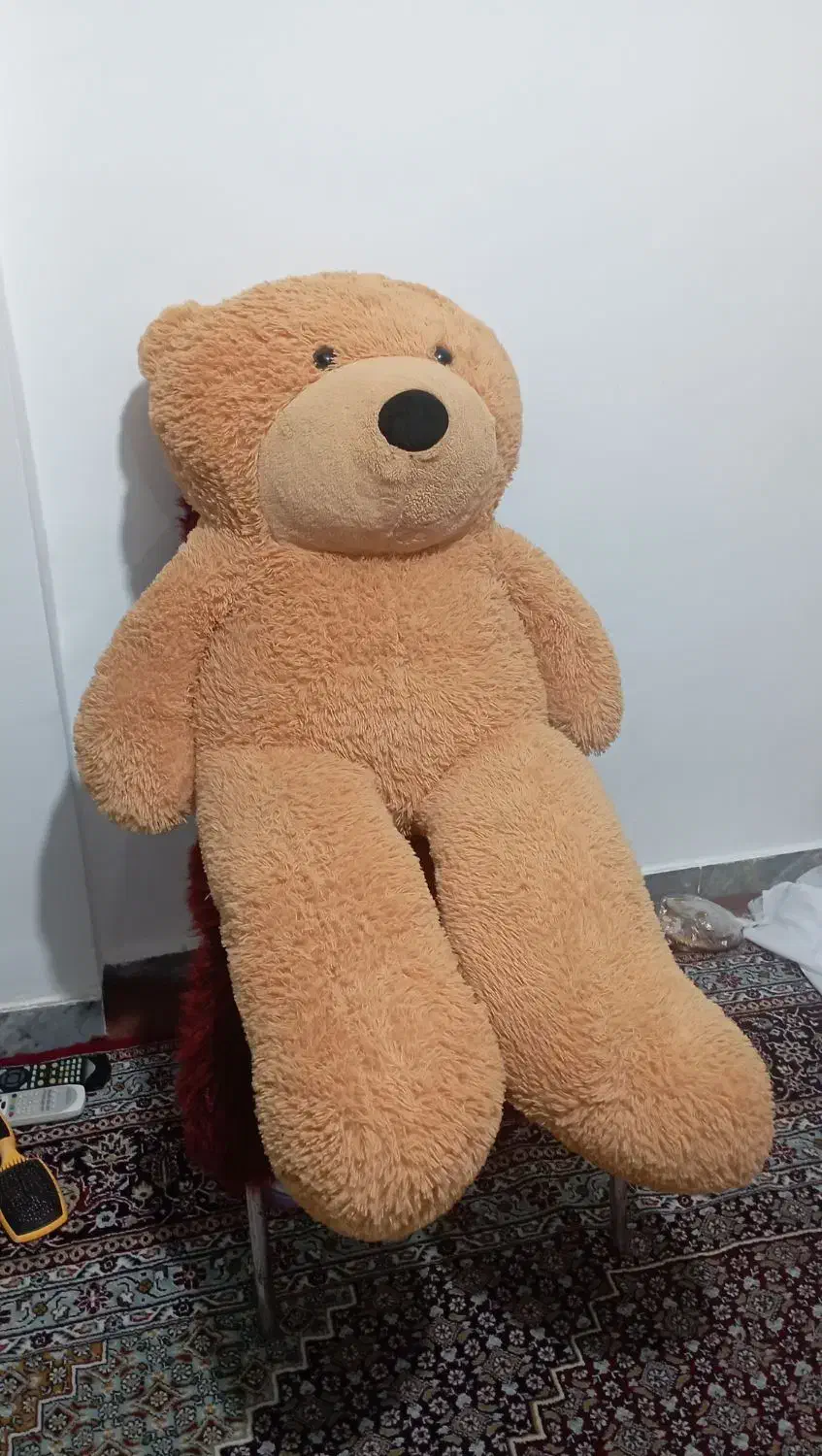 فروش  عروسک خرس بزرگ حدود ۱ متری|اسباب‌بازی بچه|سقز, |دیوار