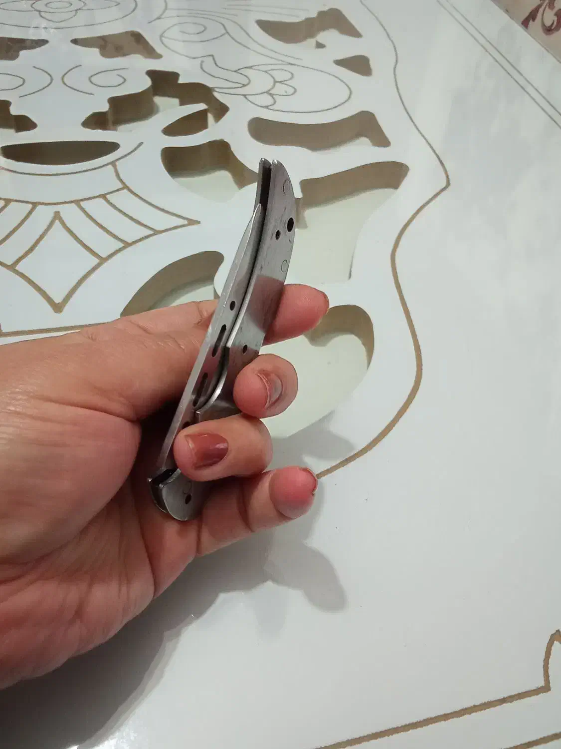 چاقوی استیل|کلکسیون اشیاء عتیقه|مهاباد (آذربایجان غربی), |دیوار