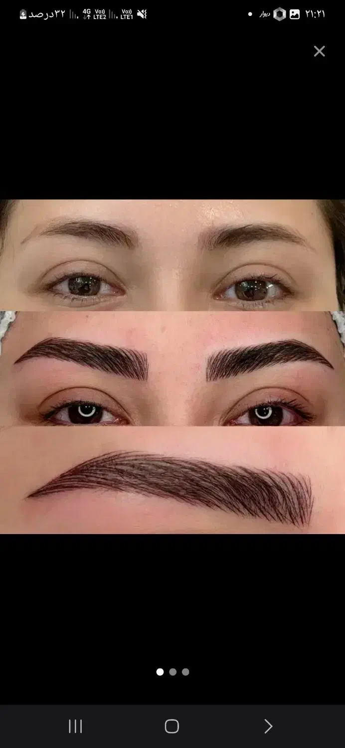 اصلاح صورت وابرو .وکس .میکاپ .شیدینگ لب|خدمات آرایشگری و زیبایی|یاسوج, |دیوار