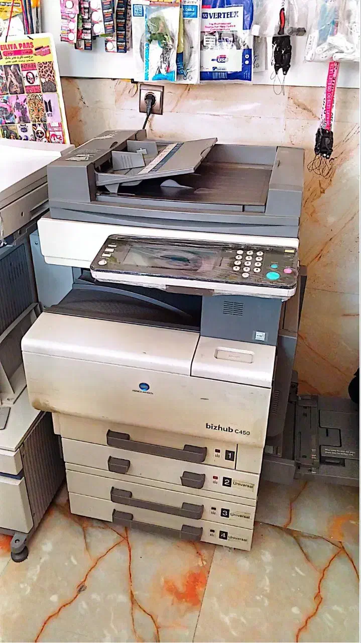 کونیکا۴۵۰|پرینتر، اسکنر، کپی، فکس|اراک, |دیوار