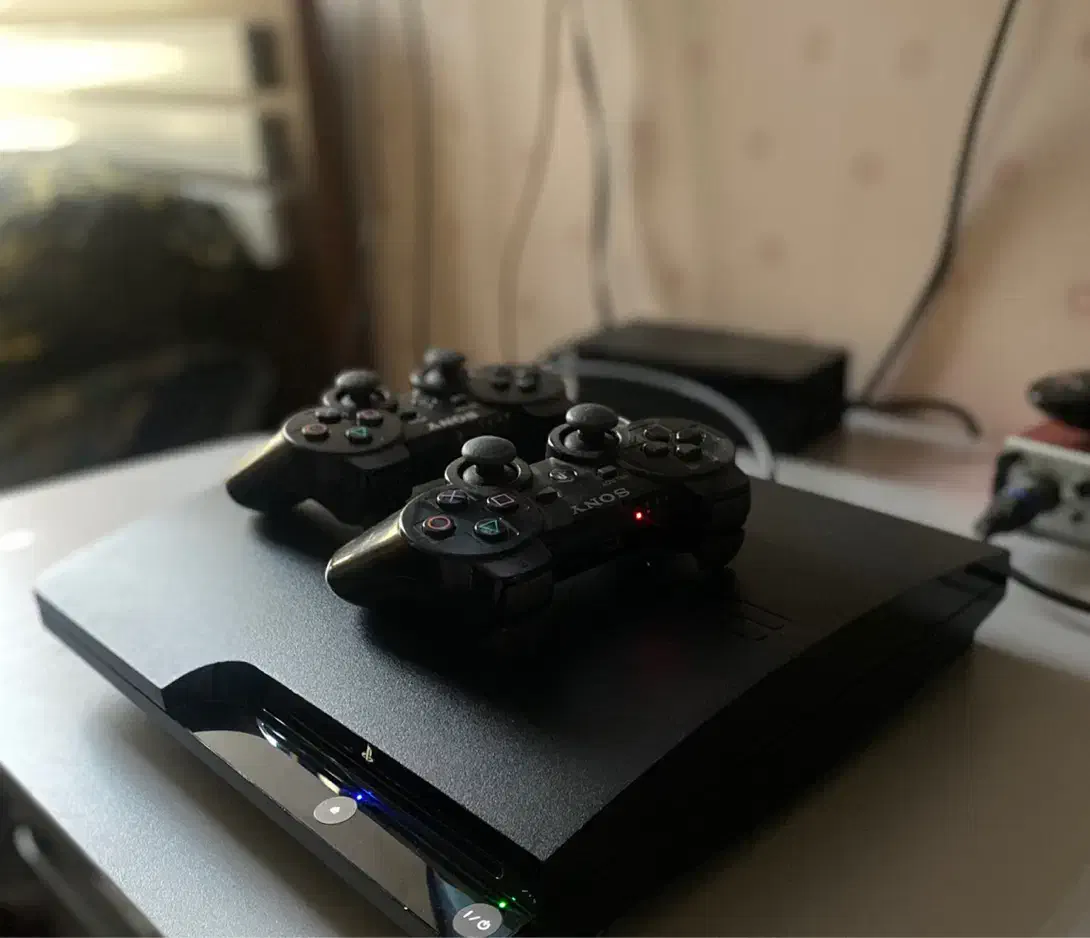 PS3 SLIM 320g دو دسته|کنسول، بازی ویدئویی و آنلاین|کرج, شهرک بنفشه|دیوار