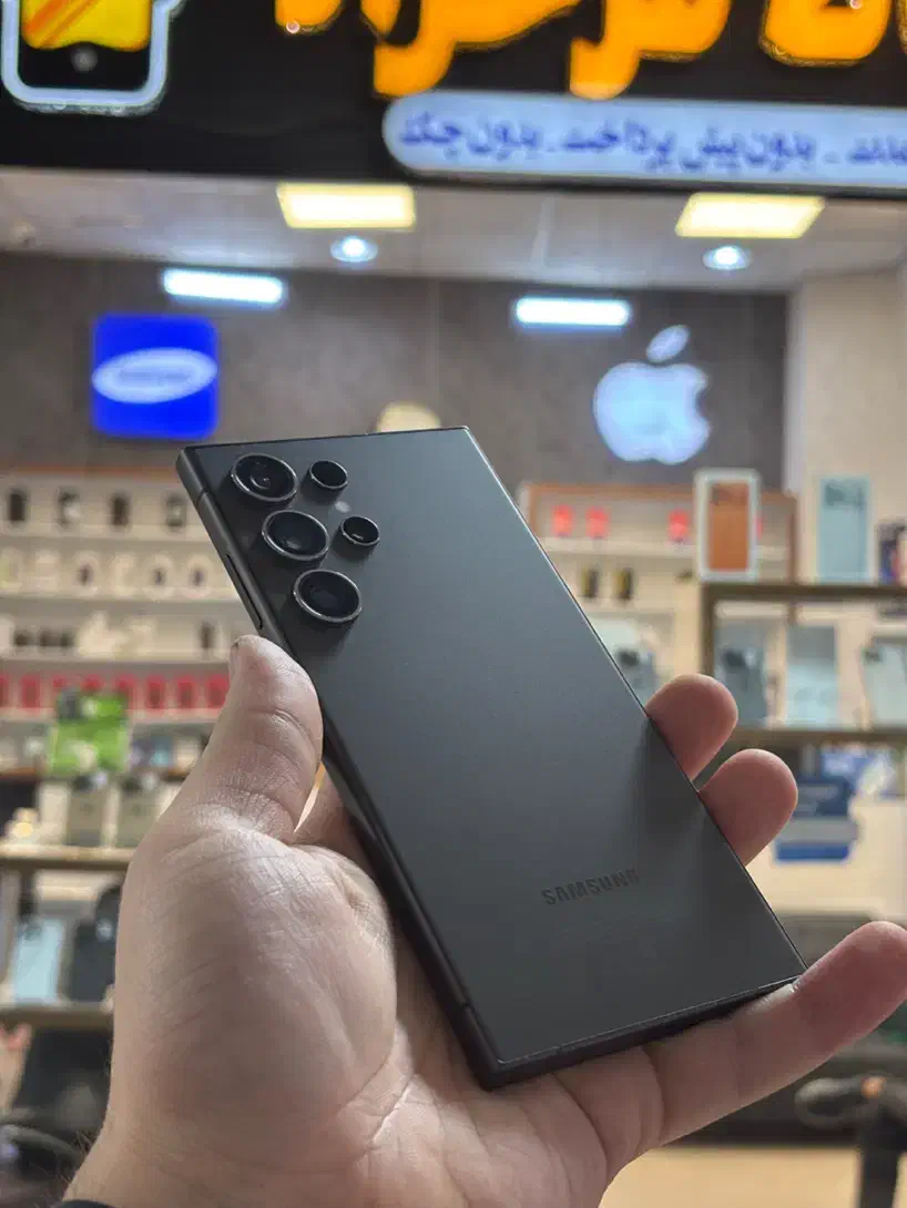 سامسونگ S24 ultra مشکی با ۴ ماه گارانتی|موبایل|مشهد, سعد آباد|دیوار
