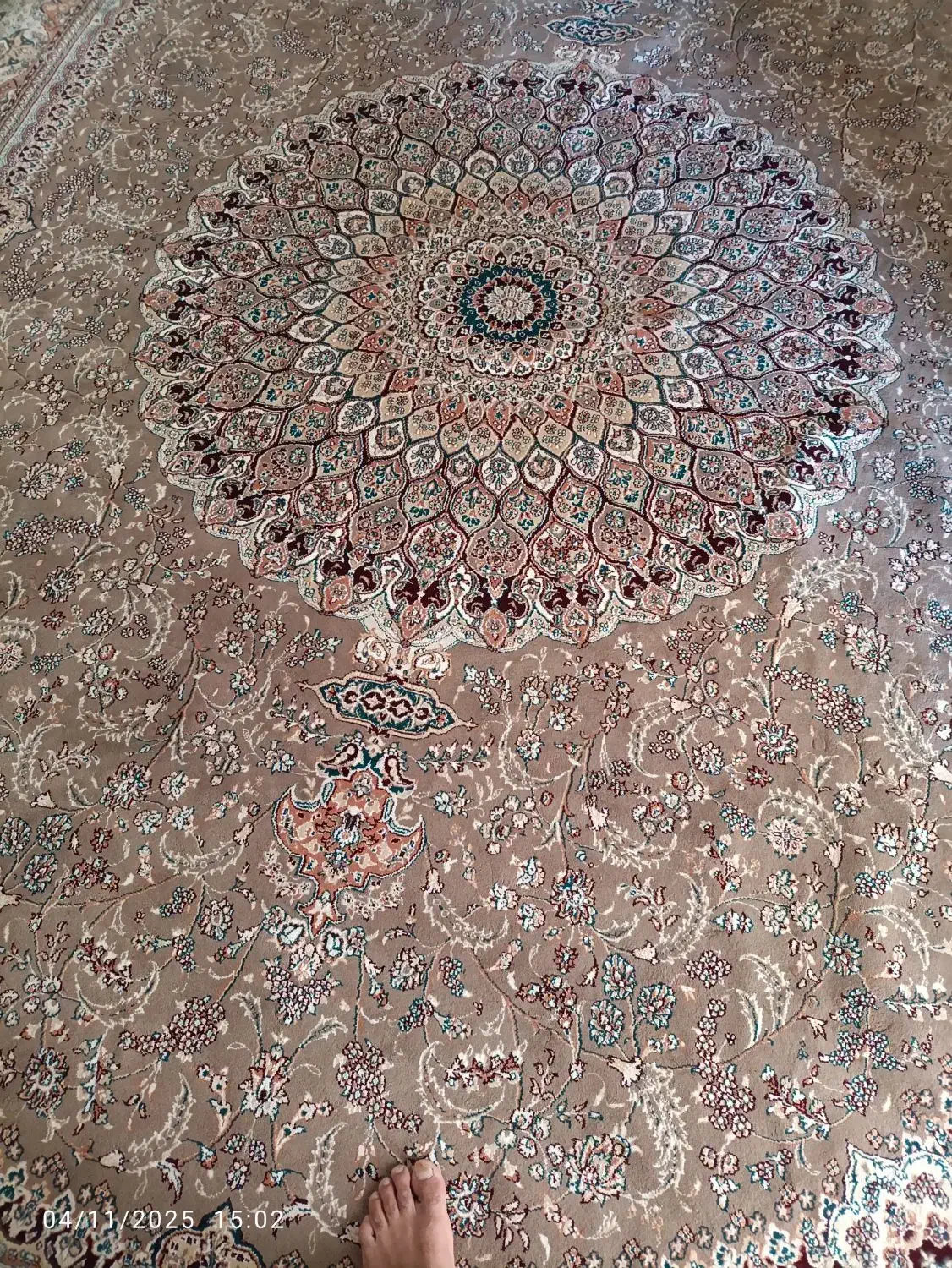 چهار تخته فرش 12متری|فرش|پاپی, |دیوار