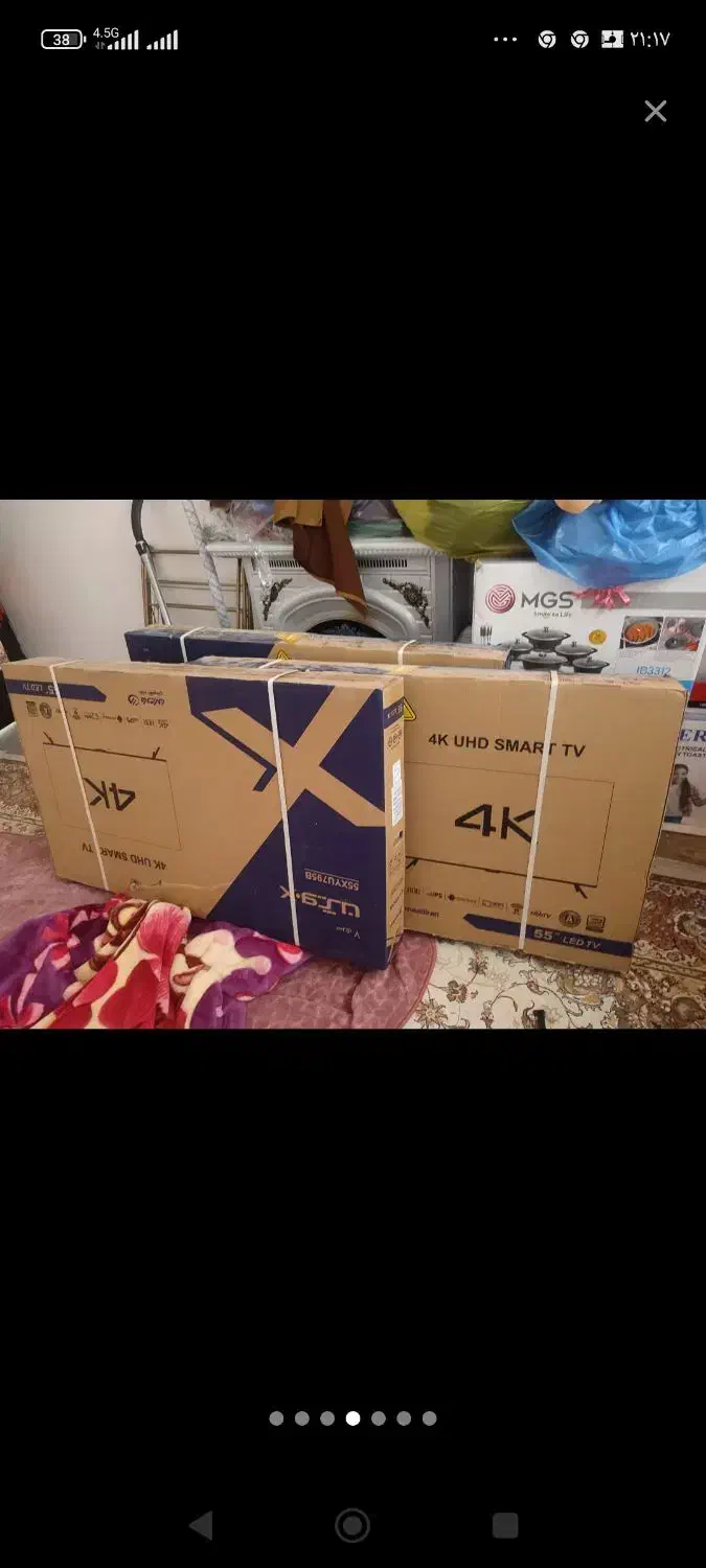 پنج عدد ال ای ۶۵ اینچ و ۵۵ اینچ|تلویزیون و پروژکتور|دهدشت, |دیوار