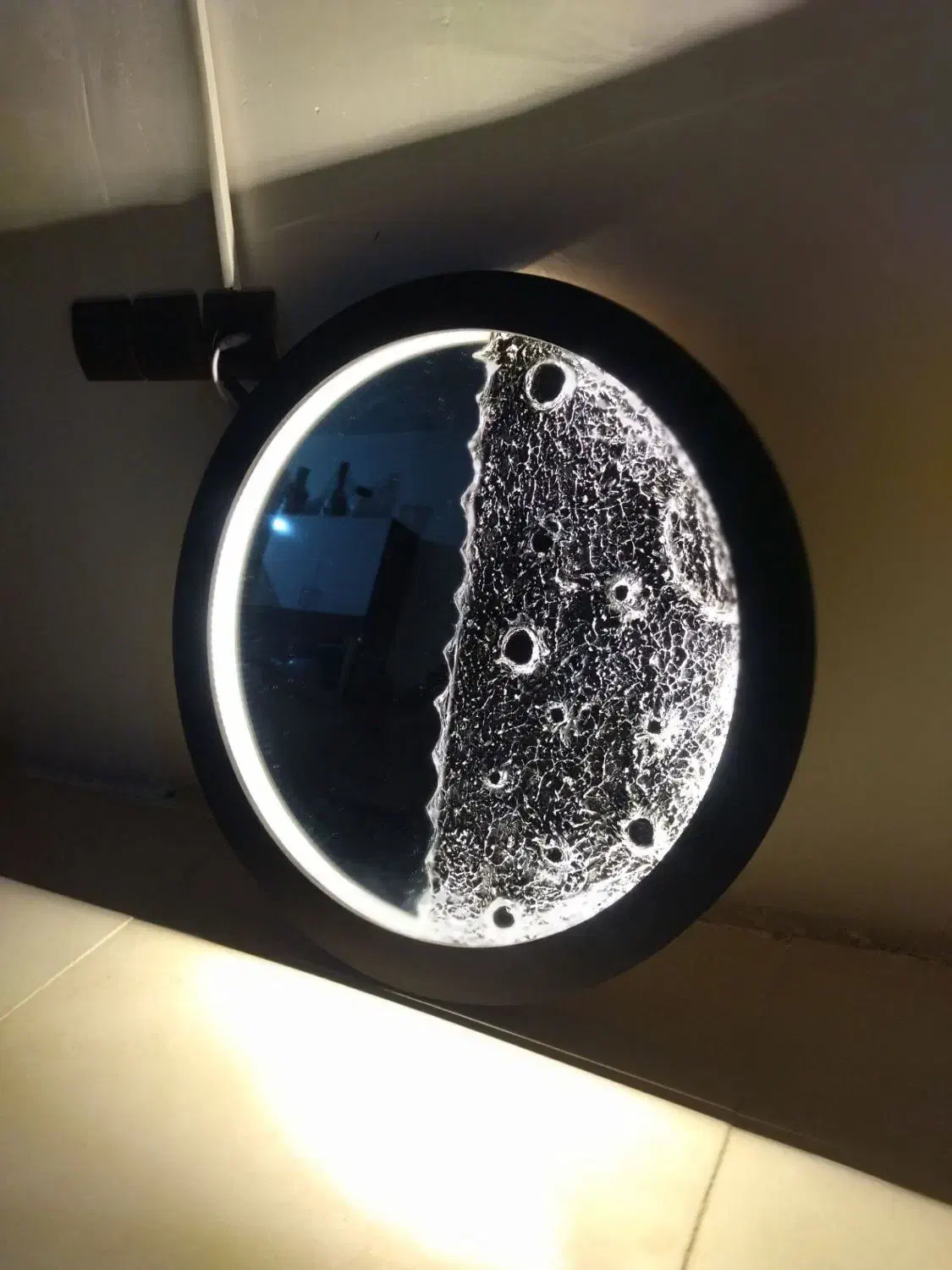 تابلو ماه و آینه|آینه|مشهد, جانباز|دیوار