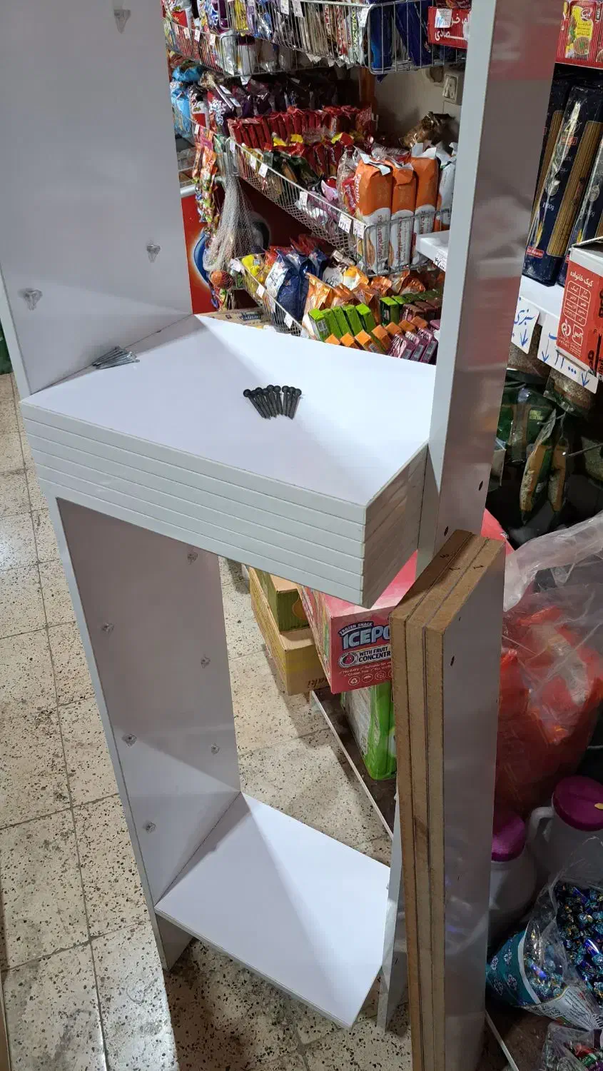 قفسه ۹طبقه MDF|فروشگاه و مغازه|بجنورد, |دیوار