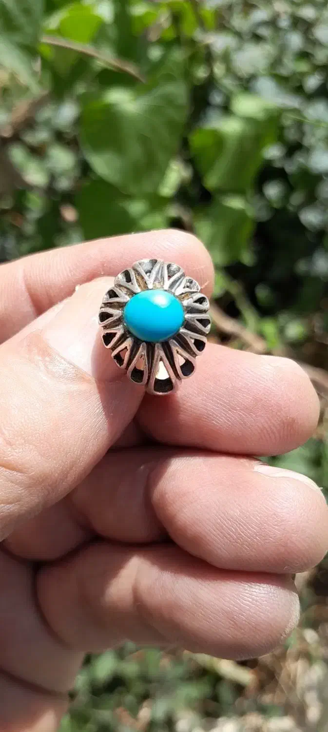 انگشتر فیروزه عجمی|جواهرات|دزفول, |دیوار