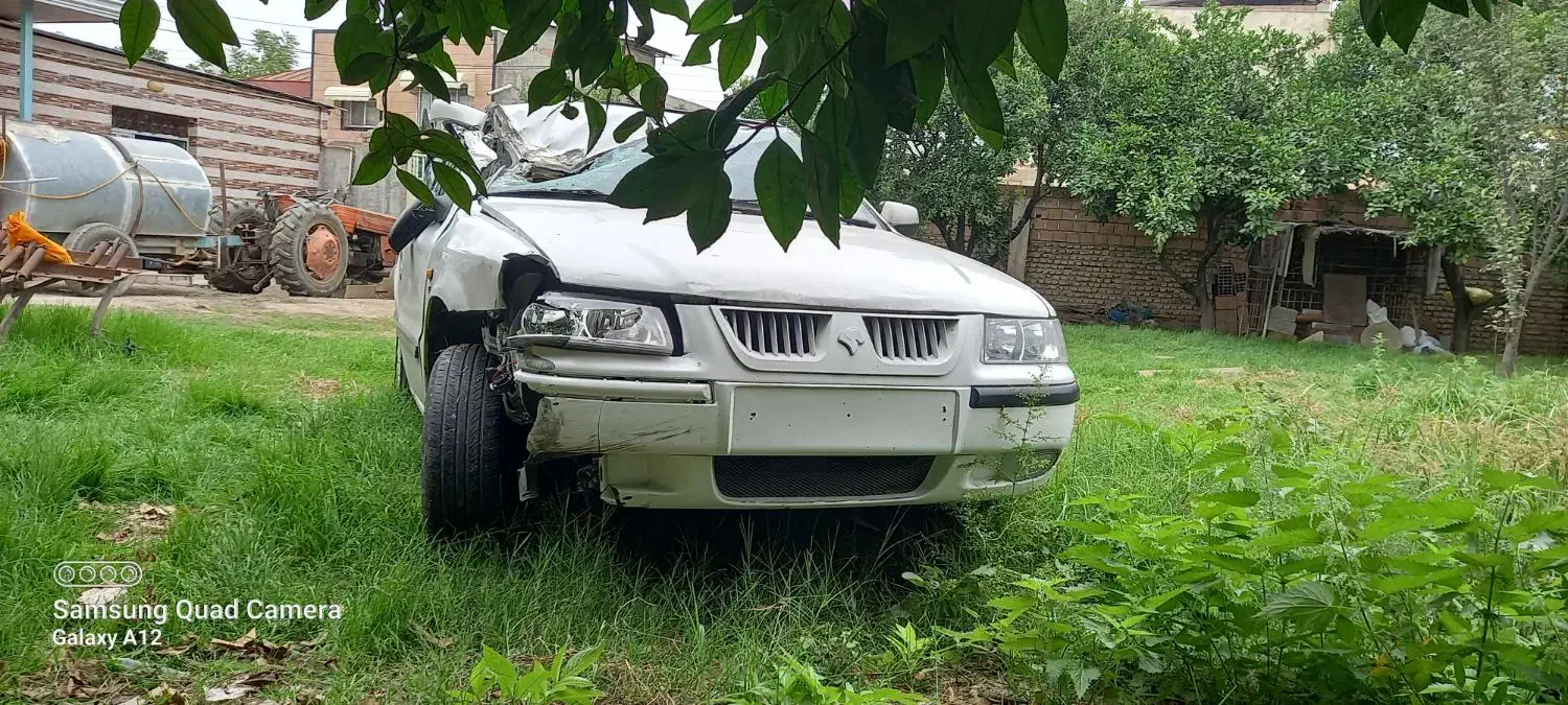 فروش۱دستگاه سمندتصادفی|خودرو سواری و وانت|گرگان, |دیوار