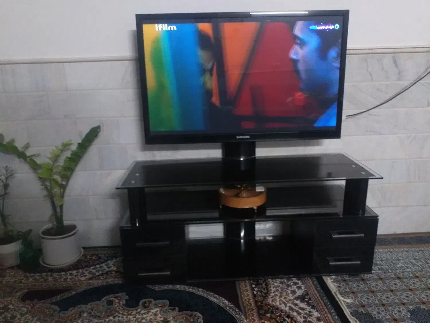 تلویزیون|تلویزیون و پروژکتور|قم, چهل درخت‎|دیوار