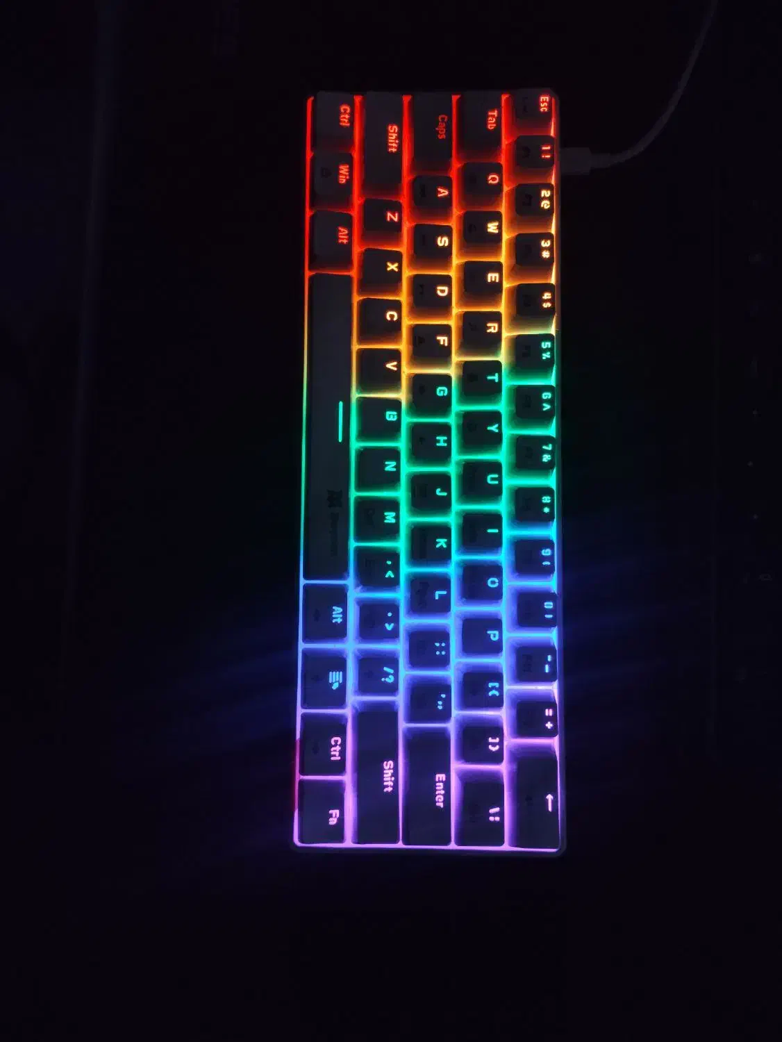 کیبرد مکانیکال برند Baytion با 13 حالت RGB|قطعات و لوازم جانبی رایانه|تهران, بروجردی|دیوار