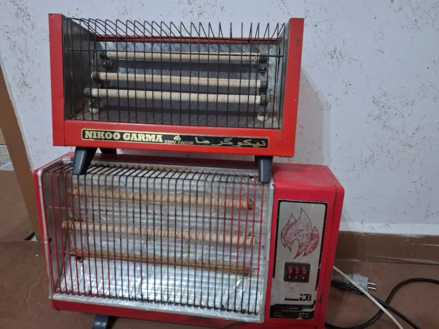 هیتر برقی|بخاری، هیتر، شومینه|بوشهر, |دیوار