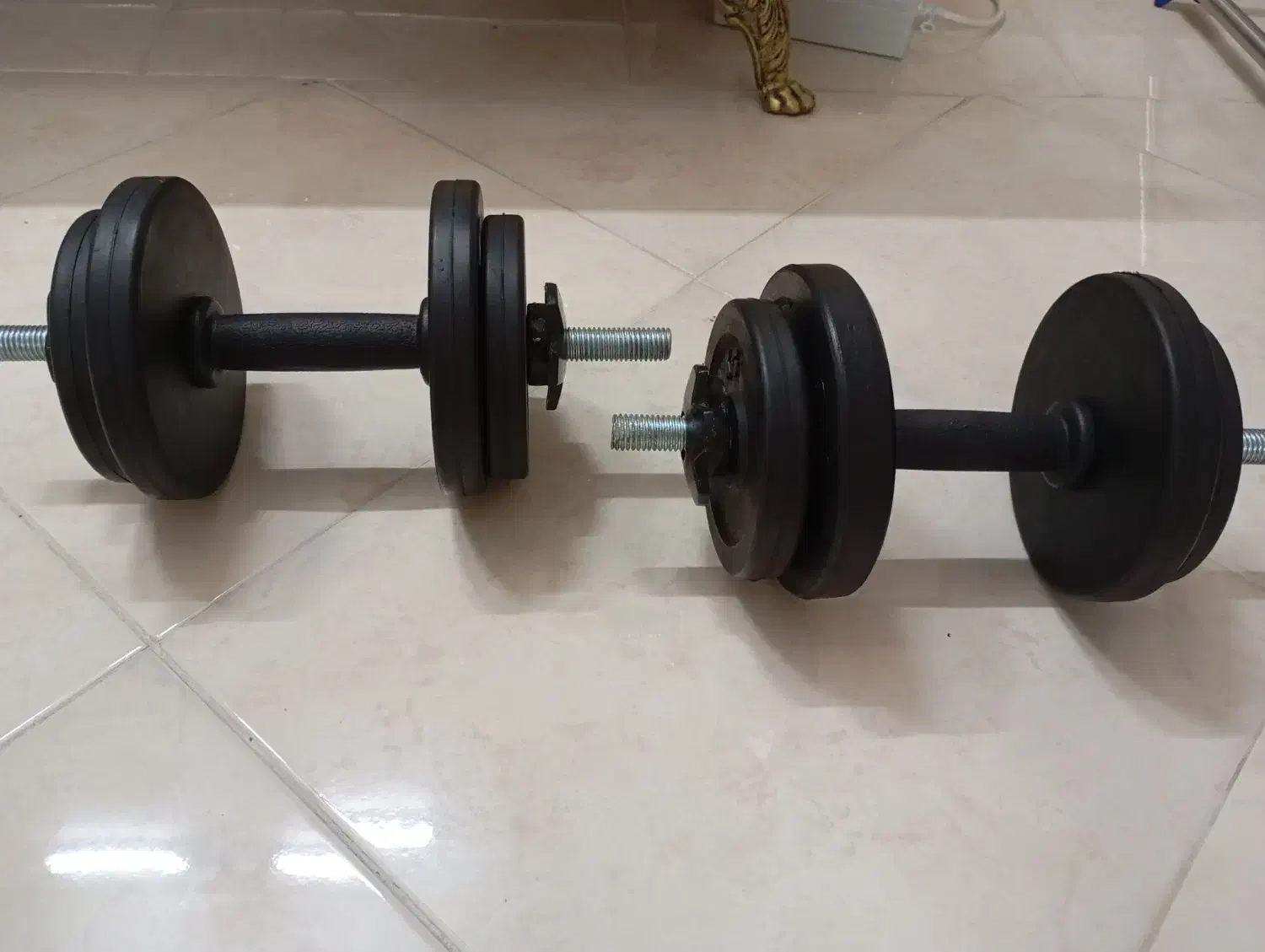 دمبل ۵ کیلویی|تجهیزات ورزشی|اسلام‌شهر, شهرک مهدیه|دیوار