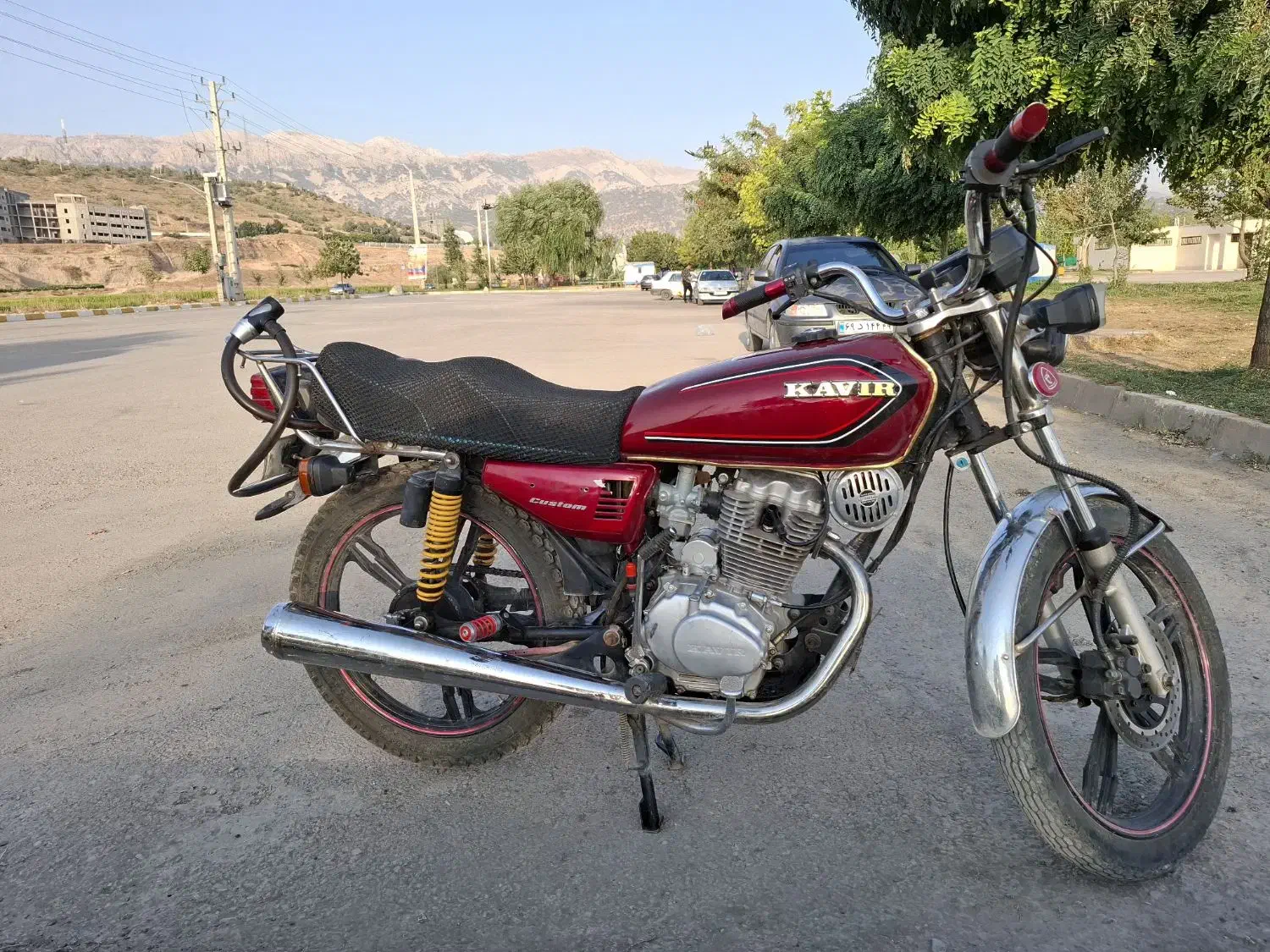 فروش موتور سیکلت کویر۲۰۰.معاوضه با گوسفند یانقد|موتورسیکلت|یاسوج, |دیوار