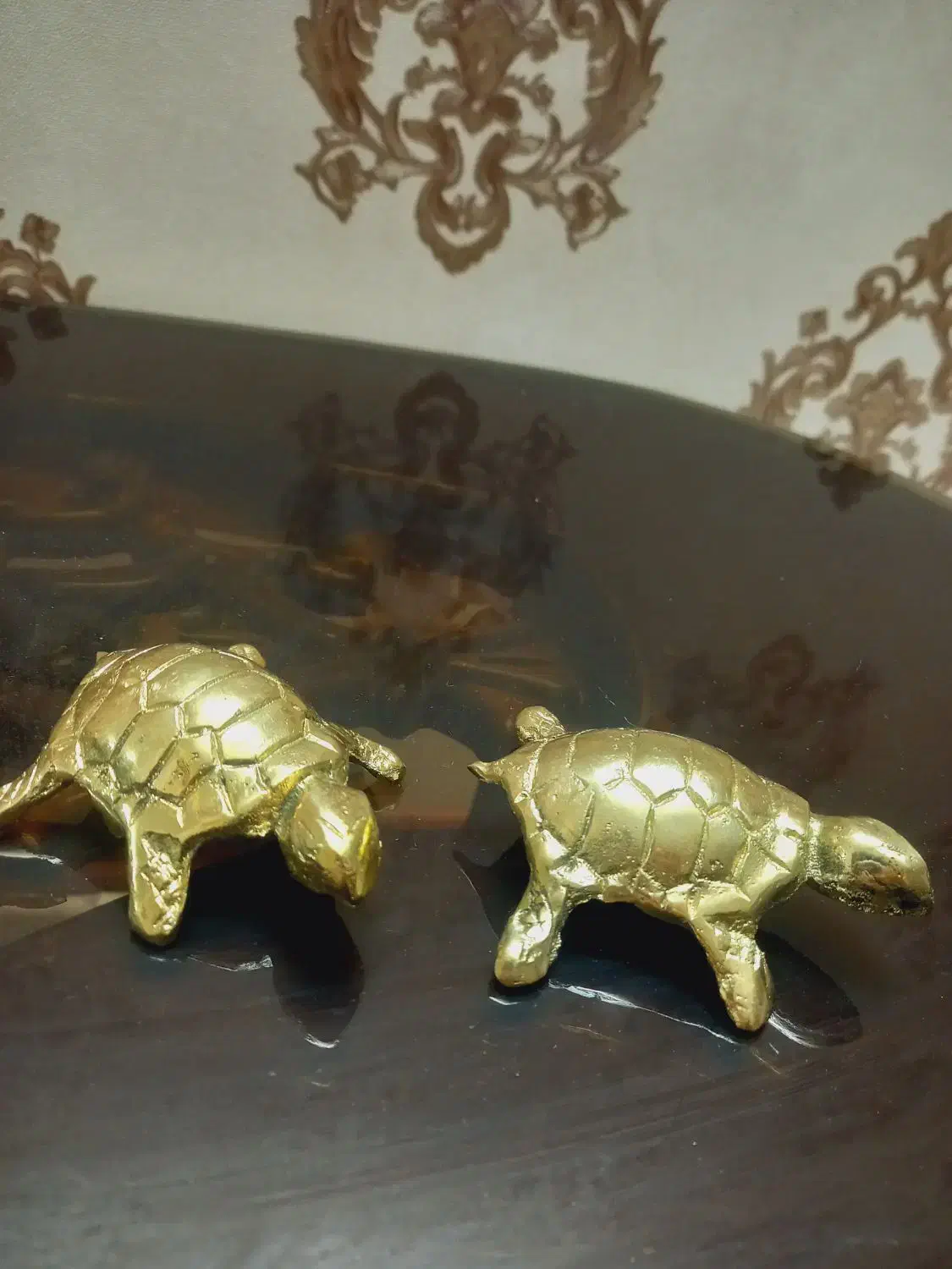 مجسمه برنجی قو|مجسمه، تندیس، ماکت|مشهد, ایثارگران|دیوار