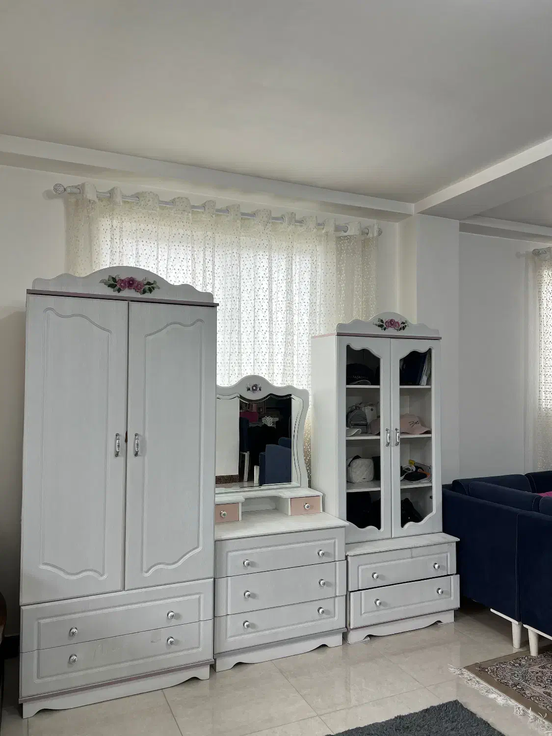 میز ارایش ویترین و کمد بچه|بوفه، ویترین، کنسول|آمل, |دیوار