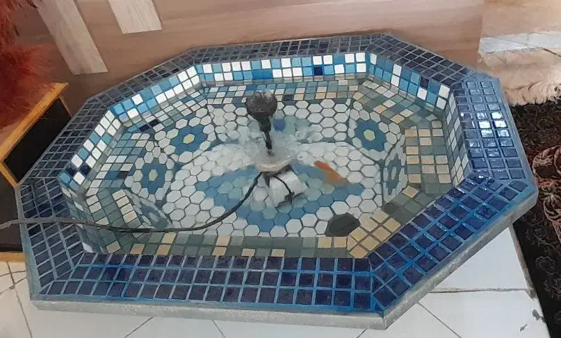 حوض|گل و گیاه طبیعی|مشهد, صیاد شیرازی|دیوار