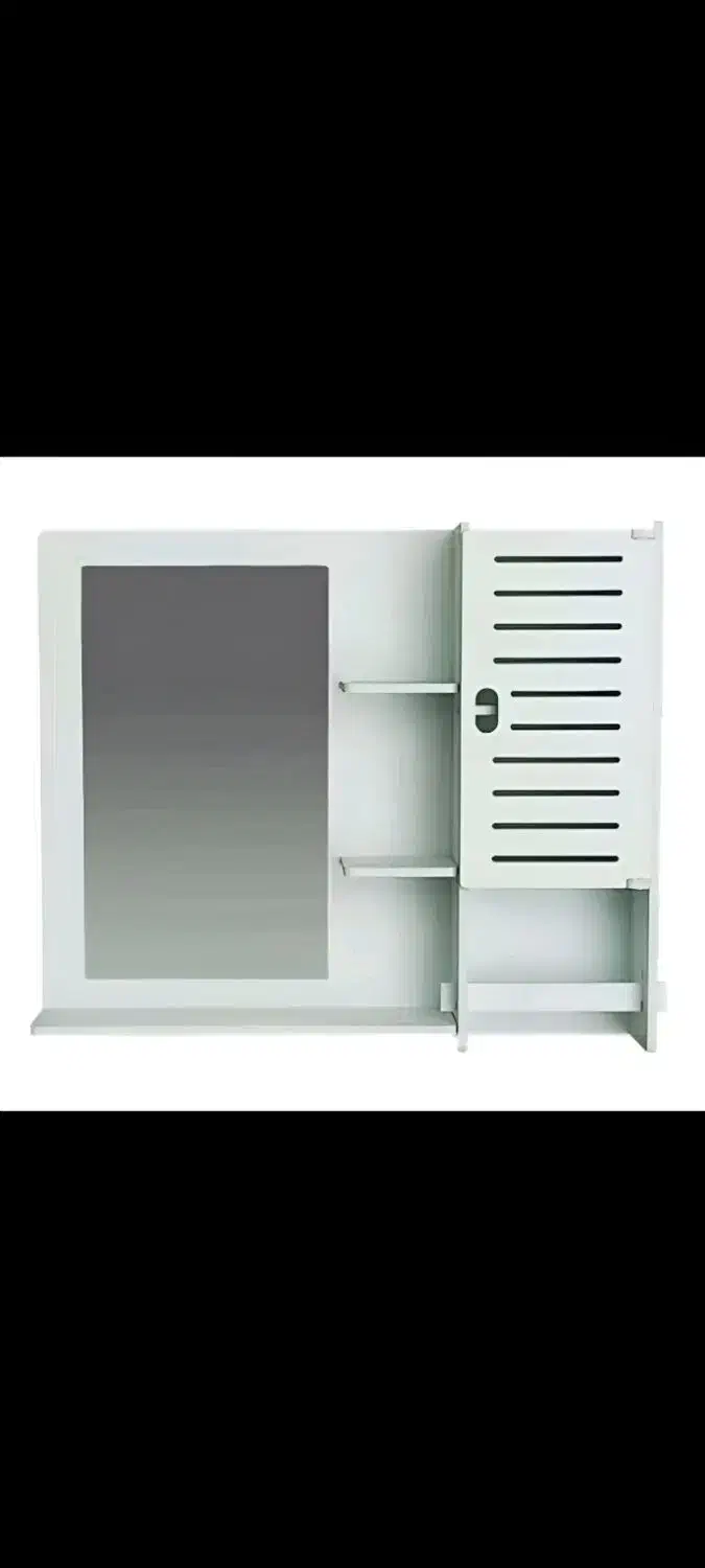 آینه شلف دکوری باکس دار جادستمالی ضدآب حمام توالت|لوازم حمام|مشهد, کوشش|دیوار