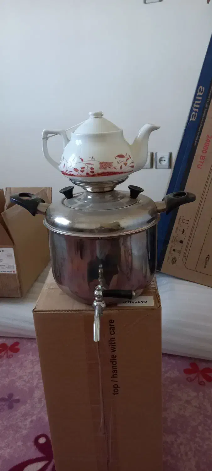 کتری قوری|قوری، کتری، قهوه‌ساز دستی|اسلام‌شهر, مسکن مهر اسلاشهر (شهرک امام خمینی)|دیوار