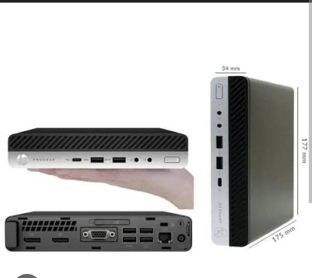 مینی کیس تاینی نسل هفتم Lenovo Intel core i3 7100|رایانه رومیزی|تهران, بلوار کشاورز|دیوار