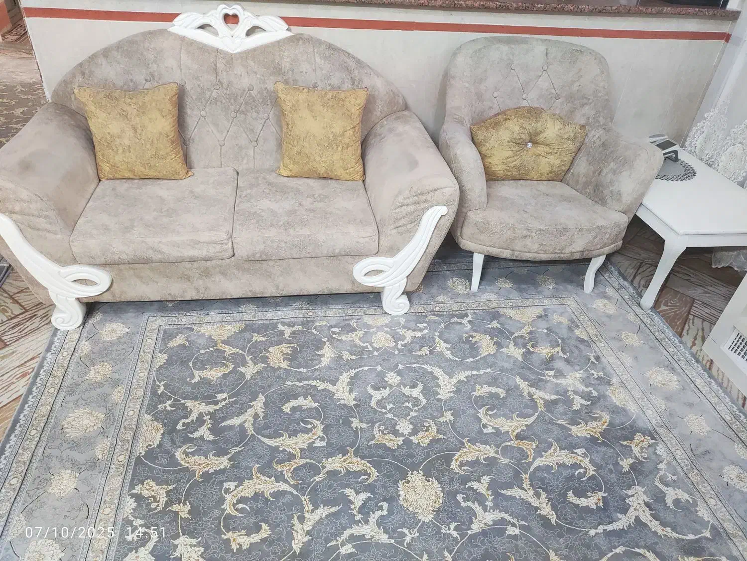 فروش مبل|مبلمان خانگی و میز عسلی|قم, نیروگاه|دیوار