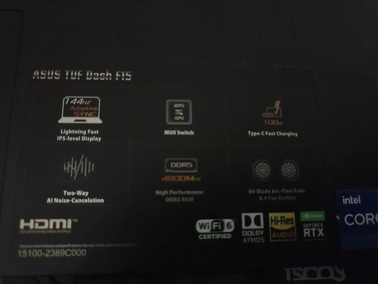 لپتاب گیمینگ Asus Tuf|رایانه همراه|سنندج, |دیوار