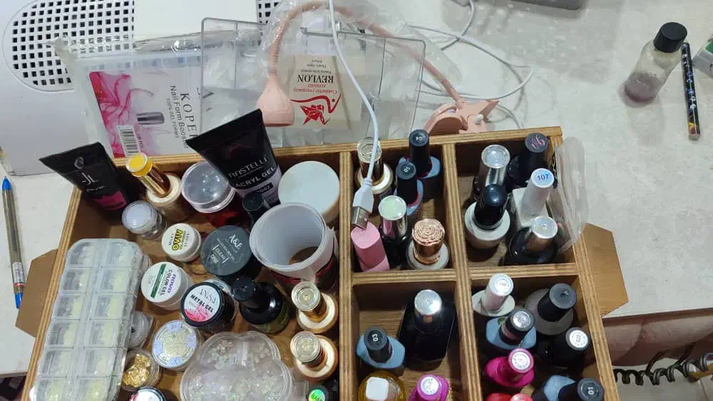 وسایل ناخن فروش فوری با تخفیف|آرایشی، بهداشتی، درمانی|شبانکاره, |دیوار