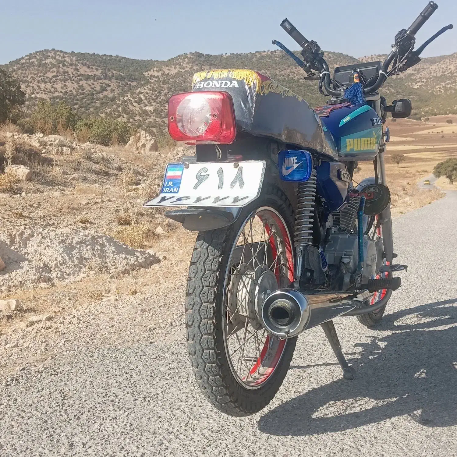 ۱۲۵ استارتی ۵ دنده|موتورسیکلت|اسلام‌‌آباد غرب, |دیوار