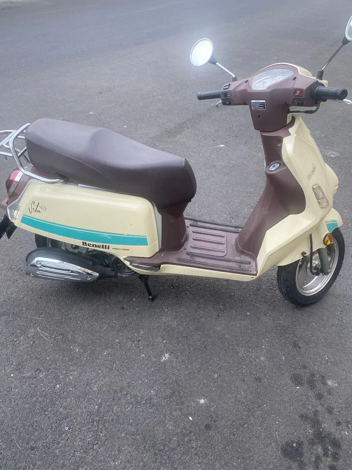 بنلی ستا رنگ نخودی|موتورسیکلت|تهران, جنت‌آباد مرکزی|دیوار