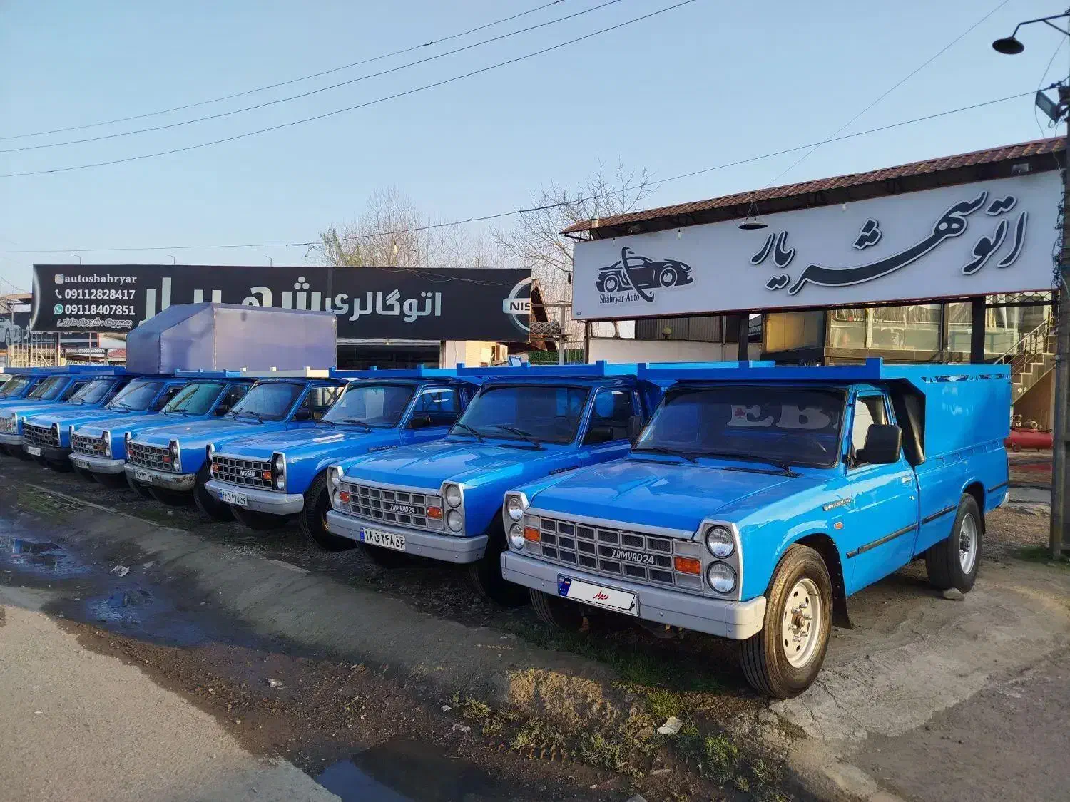 نیسان وانت ۸۷و۹۰|خودرو سواری و وانت|صومعه‌سرا, |دیوار