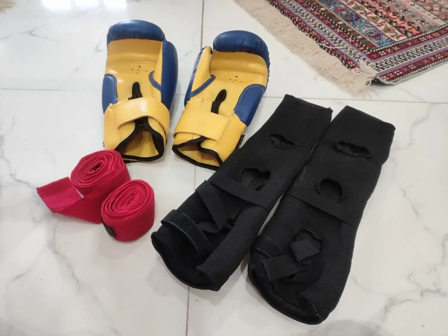 دست کش بوکس ساق بند مچ بند|تجهیزات ورزشی|قرچک, زیبا شهر|دیوار