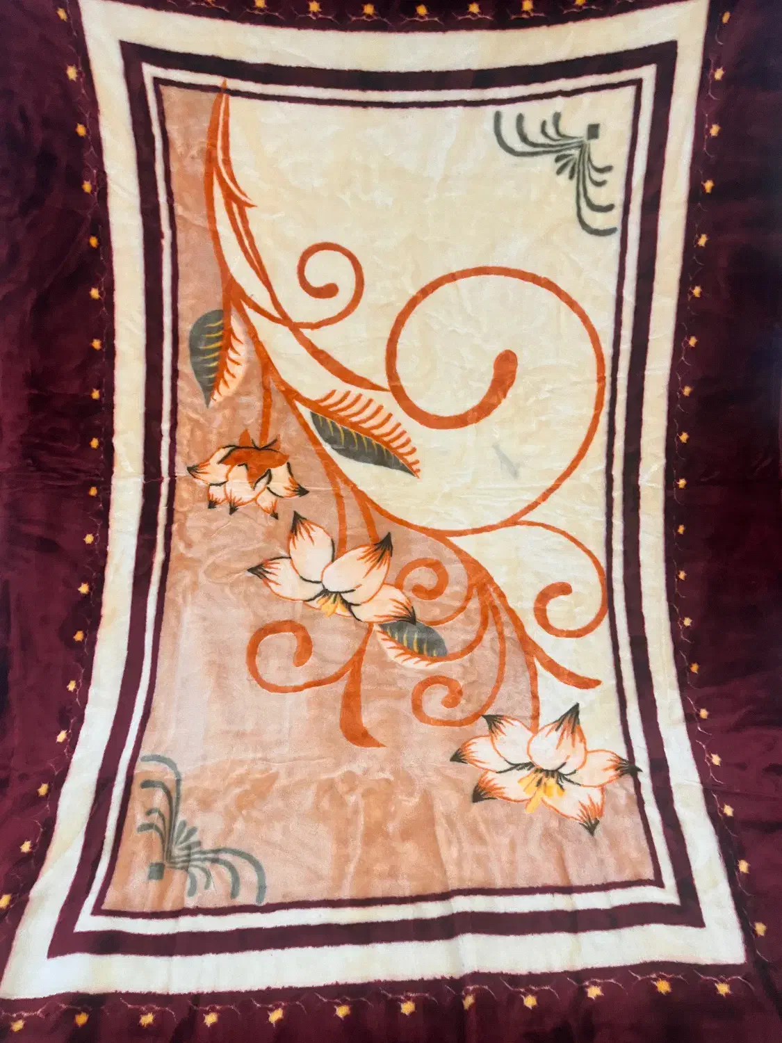 پتو گلباف تک نفره|رختخواب، بالش، پتو|اراک, |دیوار