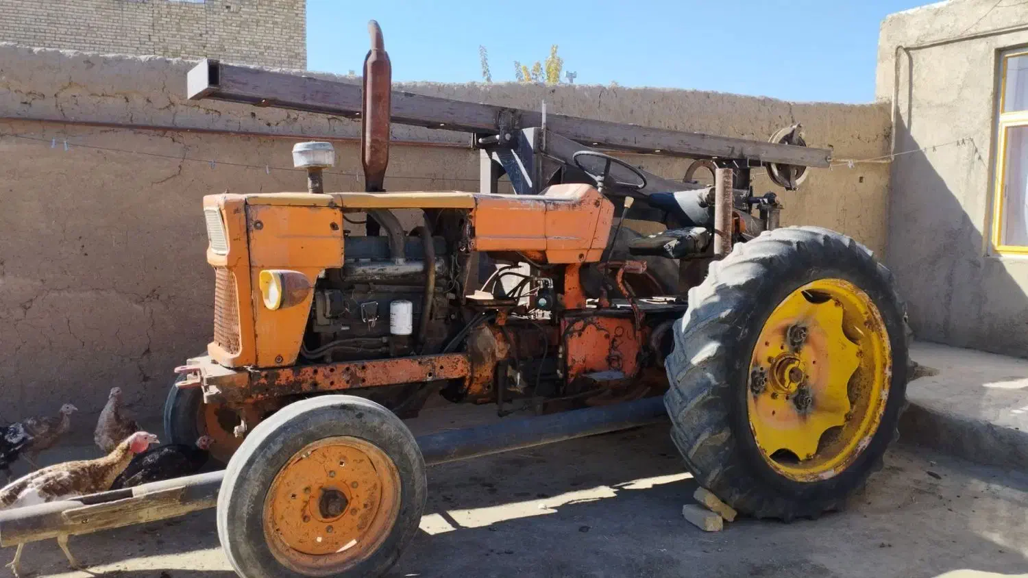 حفاری چاه آب و فروش دستگاه حفاری تراکتوری و|خدمات پیشه و مهارت|درگزین, |دیوار